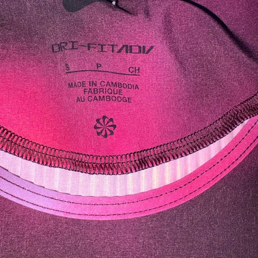 Nike Dri-FIT ADV Running Tank Top S Pink Purple New Gradient Slim Fit IF1627-532